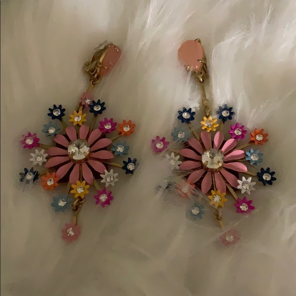 J crew clip earrings